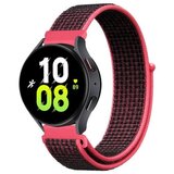 Chameleon Najlonski pašček za uro (22 mm) - roza črn | Shoptok.si