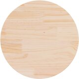  Ploča za stol Ø 70 x 2,5 cm od masivne borovine | shoptok.hr