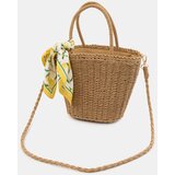 Sinsay Pletene torbica s ukrasnom maramom | shoptok.hr