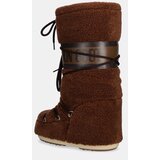 Moon Boot Čizme za snijeg MB ICON FLEECE boja: smeđa, 80D1403080 M004 Slike