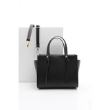 Marjin Women's Clutch &; Shoulder Bag Retul Black