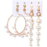  Set naušnica CA-27112 - Zlatna KP27112 | shoptok.hr