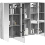  Kopalniška ogledalna omara Siva Sonoma 83,5 x 15,5 x 70 cm, (5000233082) | Shoptok.si