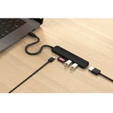 6-in-1 USB-C Slim Multiport Adapter - crni (ST-P6SK)