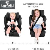 Lorelli autosjedalica Adventure i-Size 76-150 cm, siva | shoptok.hr