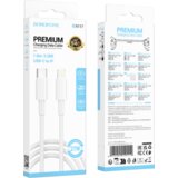 Borofone podatkovni kabel BX117 Type C - Lightning 27W 1m - bel | Shoptok.si