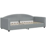  Dnevni krevet na razvlačenje svjetlosivi 90 x 190 cm od tkanine | shoptok.hr