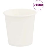  Papirnate šalice za kavu 1000 kom 4 oz 100 ml bijele Cijene