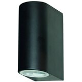 Searchlight Outdoor Zunanja LED stenska svetilka, 2 lučki, črna, liti aluminij, IP44, (22100646) | Shoptok.si