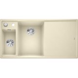 Blanco sudoper AXIA III 6 S InFino SILGRANIT ANTRACIT, daska drvo, BAZEN DESNO, s dalj. upr. | shoptok.hr
