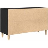  Komoda crni hrast 100x36x60 cm inženjerski drvo | shoptok.hr