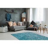 Kayoom RAVNO TKANA PREPROGA 160/230 cm taftano barve petroleja | Shoptok.si