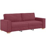  3-delna sedežna garnitura s blazinami v vinorjudi tkanini, (22054490) | Shoptok.si