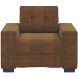  Naslanjač Rjav 59 cm iz umetnega usnja, (22054284) | Shoptok.si
