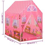 vidaXL Dječji šator za igru s 250 loptica ružičasti 69 x 94 x 104 cm | shoptok.hr