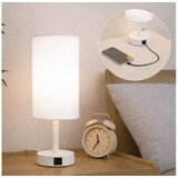  Brilagi - Stona lampa sa USB portom TABLON 1xE27/25W/230V bela | Eponuda.com