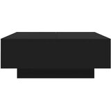  Stolić za kavu crni 80 x 80 x 31 cm od konstruiranog drva | shoptok.hr