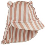 Liewood klobuček z uv zaščito senia stripe coral blush/creme de la creme Cene