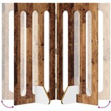  Zložljiva ograda za hišne ljubljenčke 2 pcs Hrastovina, (5000232737) | Shoptok.si
