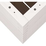  Vrtna sadilica bijela 90x60x72 5 cm od masivne borovine | shoptok.hr