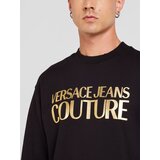 Versace Jeans Couture Sweater majica zlatna / crna | shoptok.hr