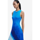 Desigual Haljina plava / akvamarin / nebesko plava | shoptok.hr