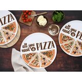 Creatable Set Krožnikov Za Pico All You Need Is Pizza, 6-Delni | Shoptok.si