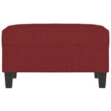  Stolček za noge vinsko rdeče 70x55x41 cm blago, (20983794) | Shoptok.si