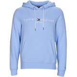 Tommy Hilfiger Puloverji TOMMY LOGO HOODY Modra | Shoptok.si