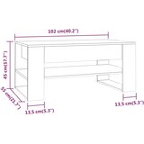  Stolić za kavu boja hrasta 102x55x45 cm konstruirano drvo | shoptok.hr