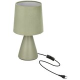 Candellux Lighting Zelena stolna lampa s tekstilnim sjenilom (visina 24,5 cm) Satti – | shoptok.hr