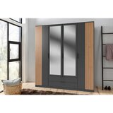 Boxxx omara za oblačila, barve grafita, hrast artisan | Shoptok.si