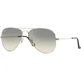 Aviator Gradient RB3025 003/32 M (58) Srebrna/Siva