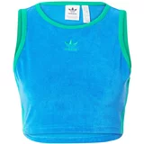 Adidas Top plava / travnato zelena