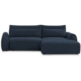 Bobochic Paris Temno modra kotna sedežna garnitura Aden – | Shoptok.si