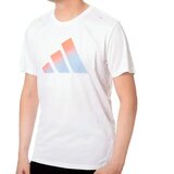 Adidas Muška majica RUN ICONS, Bela Cene