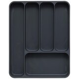 XXXL FIVE ORGANIZATOR PRIBORA ZA JELO, 39X5,5X31CM POLIPROPILEN/TPE/TPR SIVA | shoptok.hr