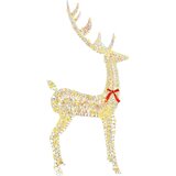 vidaXL 3D jelen Toplo bela 180 cm PET | Shoptok.si