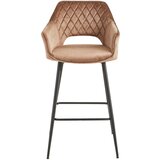 MID.YOU BARSKI STOL, črna, rjavosiva | Shoptok.si