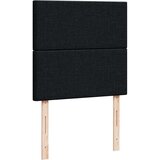 vidaXL Krevet s oprugama i madracem crni 100 x 200 cm od tkanine | shoptok.hr