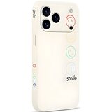 Oem Pnakqil zaštitna futrola Smile za Apple iPhone 17 Pro Max - Bež | shoptok.hr