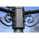 vidaXL Vrtna stupna svjetiljka 215 cm | shoptok.hr