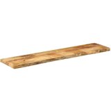 vidaXL Stolna ploča 140x20x2,5 cm masivno drvo manga sa živim rubom | shoptok.hr