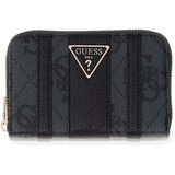 Guess Denarnice Laurel Ii Slg Med Zip Around Črna Cene