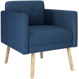  Ukrasna fotelja Plava Tkanina | shoptok.hr