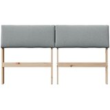  Tapecirani uzglavlje Svijetlo siva 150 cm Čvrsto borovo drvo | shoptok.hr
