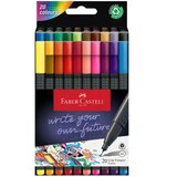 Faber-Castell Grip komplet 20 barvnih finelinerjev 0,4 mm | Shoptok.si