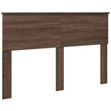  Okvir za krevet s uzglavljem Smeđi hrast 140 x 200 cm | shoptok.hr