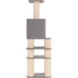  Mačje drvo s sisalnim postoljima za grebanje Svjetlosiva 180 cm | shoptok.hr