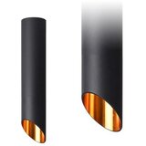 Toolight moderna stropna svjetiljka crno zlato 30 cm APP572-1C | shoptok.hr